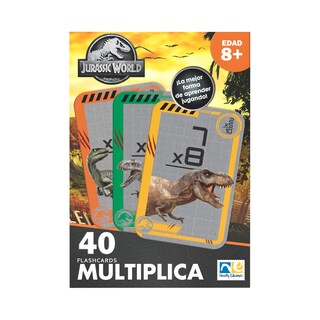 Foto 1 | Flashcards Jurassic World Multiplicaciones - Novelty Multicolor
