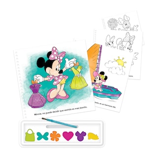 Foto 2 | Libro de Cuentos y Acuarelas Disney Minnie - Novelty Multicolor