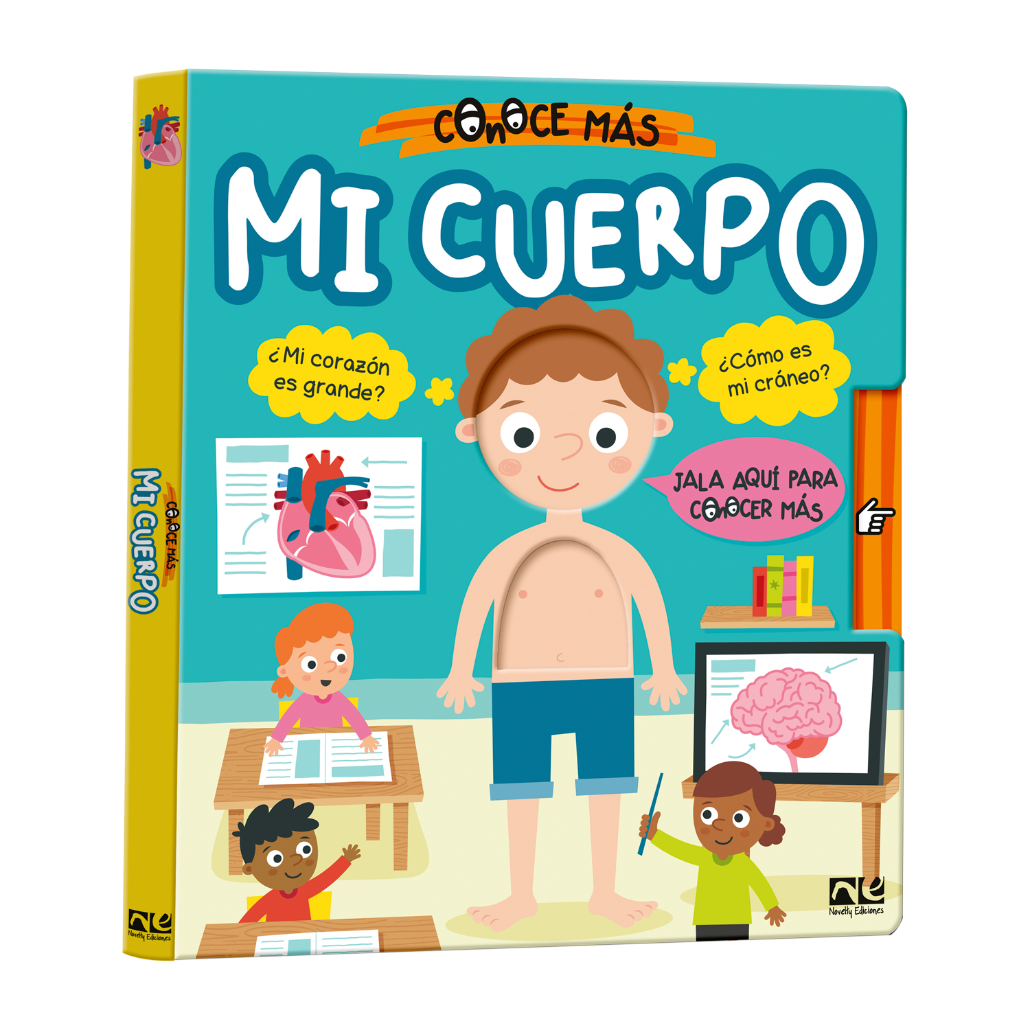 Libro Mi Cuerpo - Novelty Multicolor