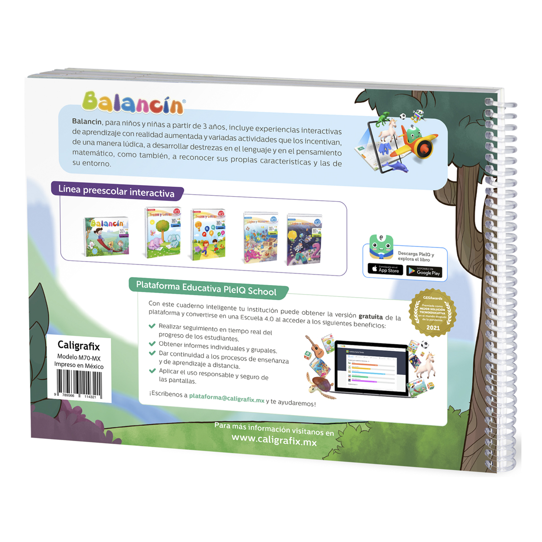 Foto 5 pulgar | Cuaderno de Actividades y Ejercicios Balancín Caligrafix