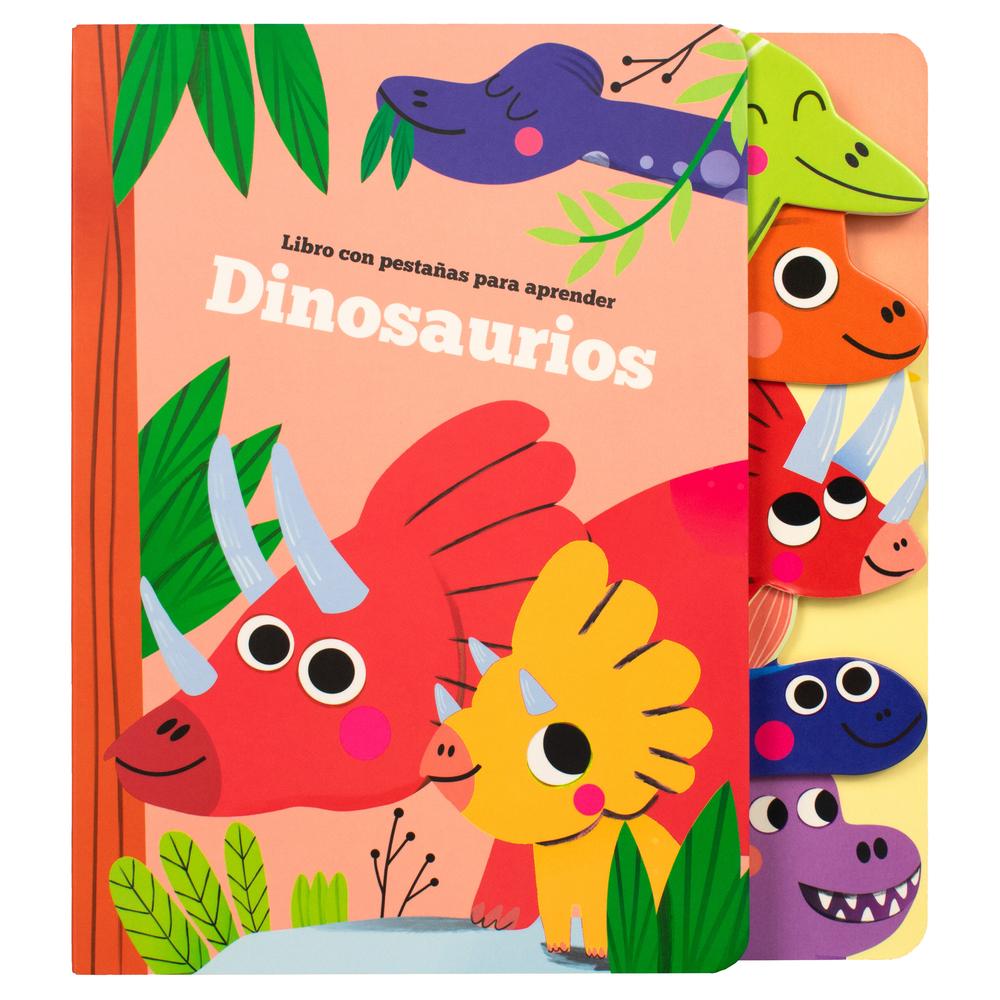 Dinosaurios: Libro con Pestañas para Aprender - Yoyo Books