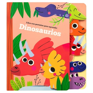 Foto 1 | Dinosaurios: Libro con Pestañas para Aprender - Yoyo Books