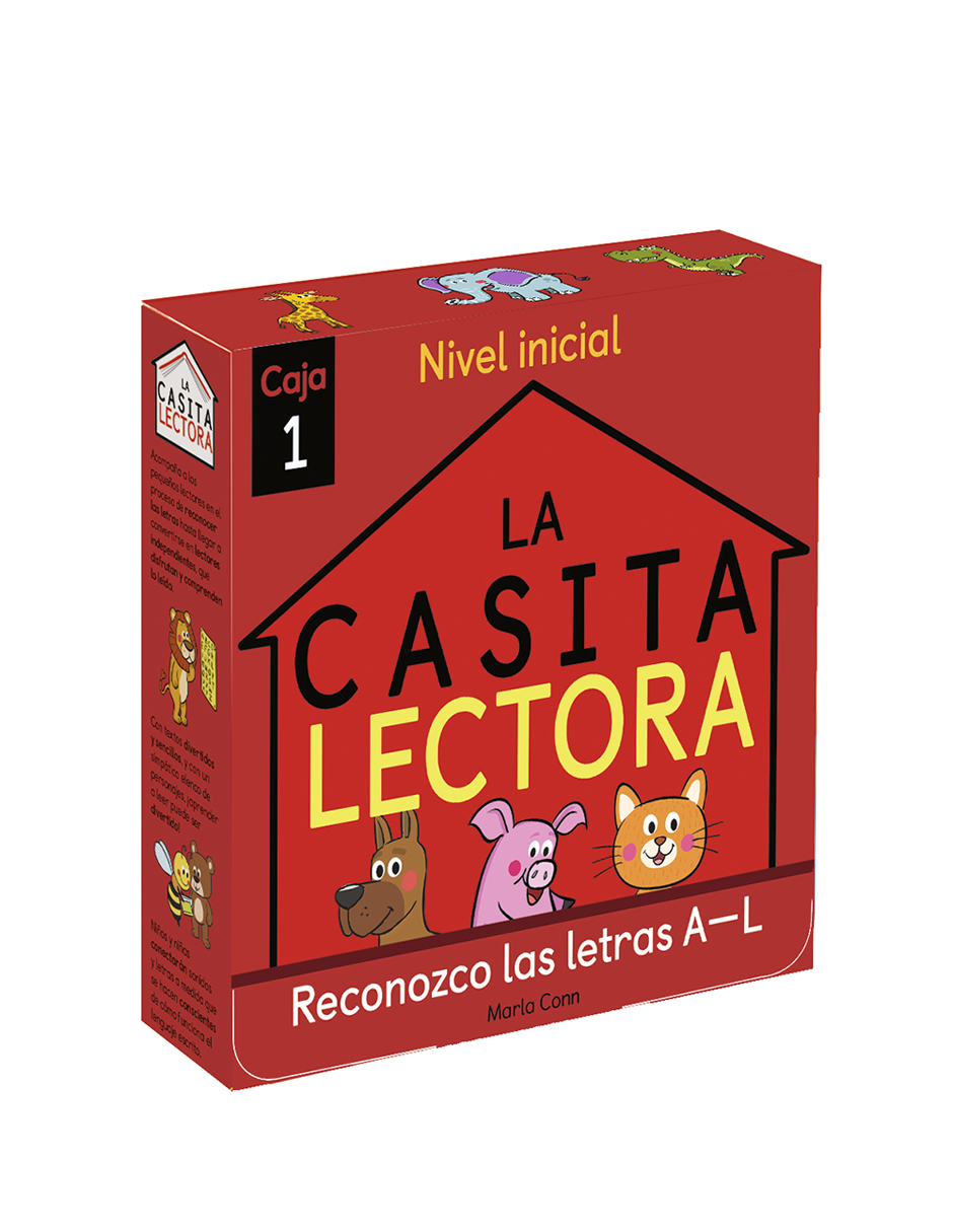 La Casita Lectora Reconozco Las Letras A-L de Marla Conn