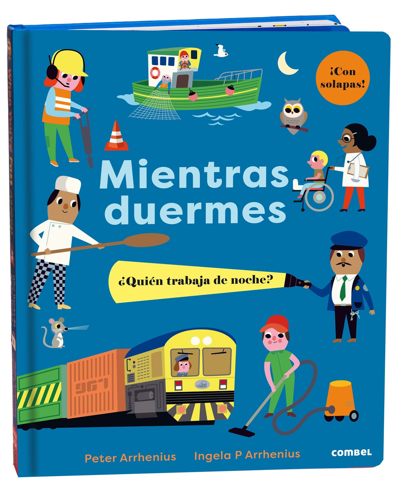 Foto 2 pulgar | Libro Mientras Duermes ¿Quién Trabaja de Noche? - Combel - Ingela Arrhenius