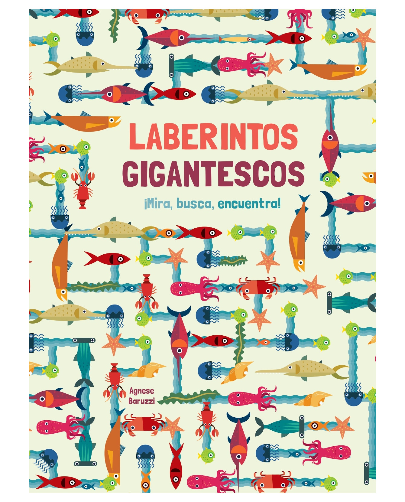 Libro Laberintos Gigantescos- Vvkids - A. Baruzzi $515