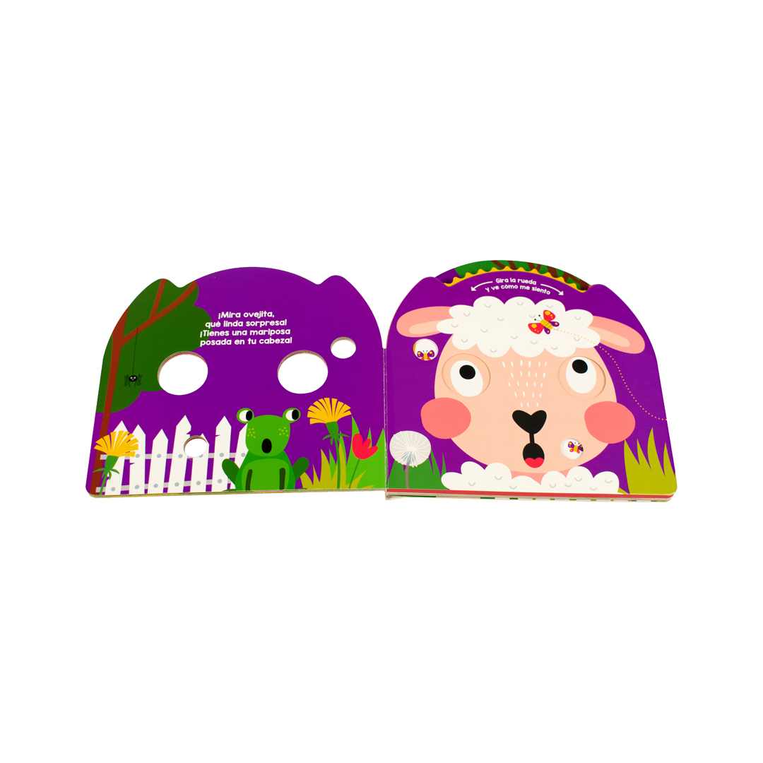 Foto 3 pulgar | Cuento Infantil: Gira La Rueda Y Ve Como Me Siento -  ¿cómo Te Sientes Ovejita?
