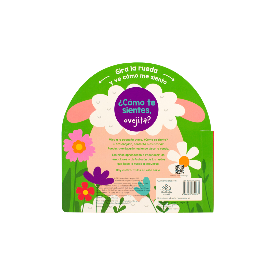 Foto 5 pulgar | Cuento Infantil: Gira La Rueda Y Ve Como Me Siento -  ¿cómo Te Sientes Ovejita?
