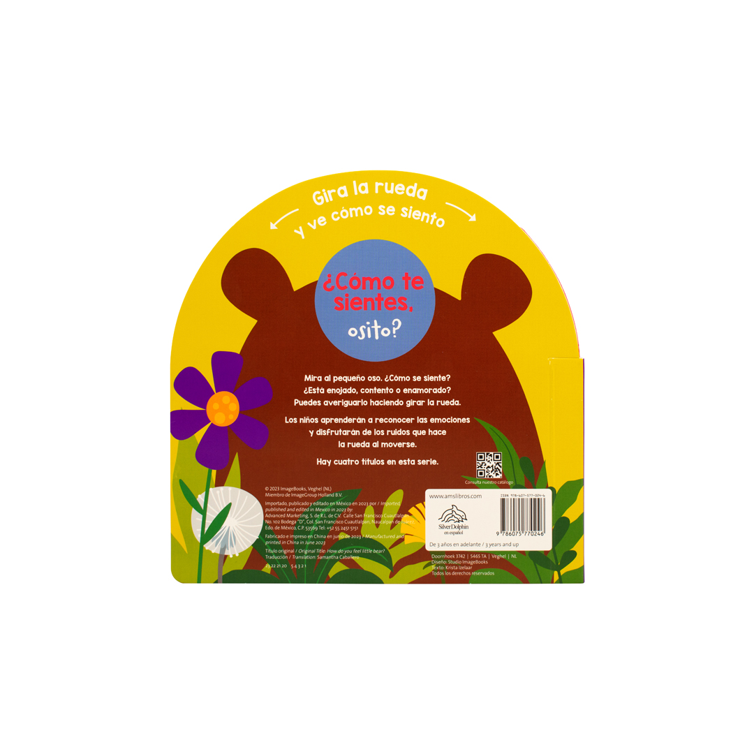 Foto 5 pulgar | Cuento Infantil:gira La Rueda Y Ve Como Me Siento. ¿cómo Te Sientes Osito?