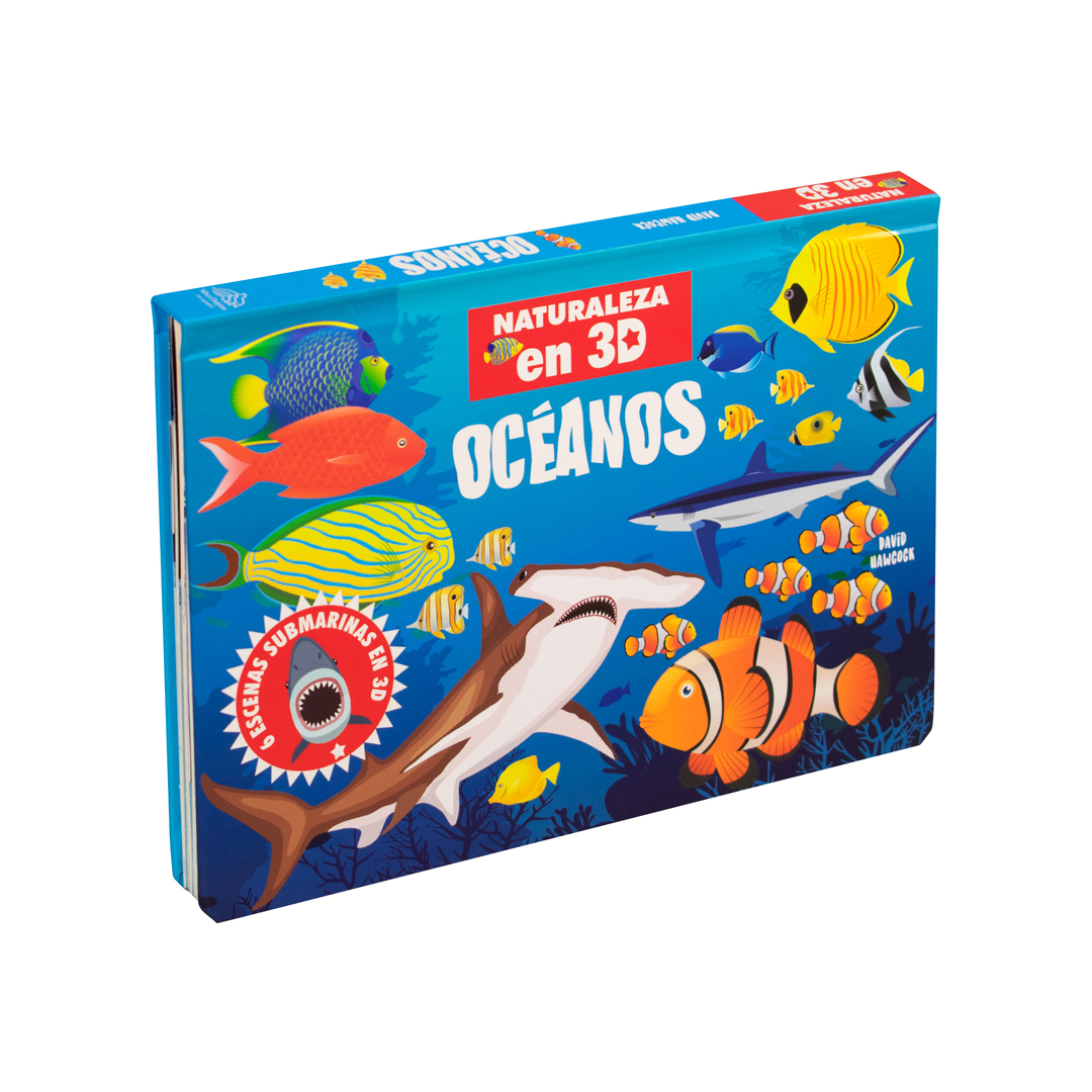 Libro Infantil: Naturaleza En 3d Pop-up: Oceanos