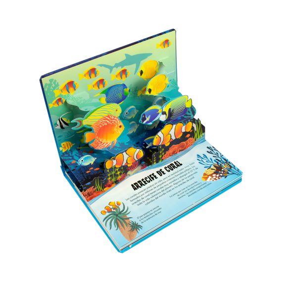 Foto 2 | Libro Infantil: Naturaleza En 3d Pop-up: Oceanos