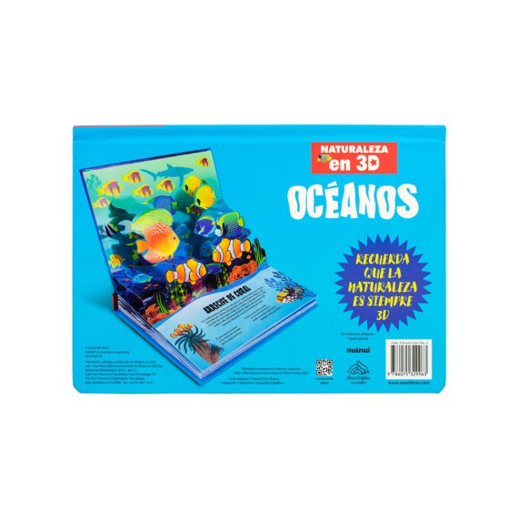 Foto 4 | Libro Infantil: Naturaleza En 3d Pop-up: Oceanos