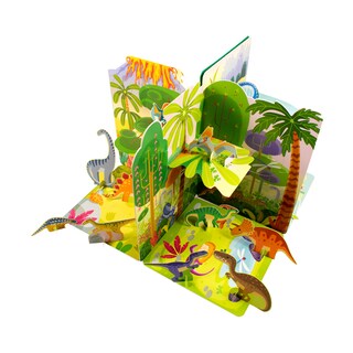 Foto 2 | Libro Infantil Didáctico Con Escenarios: Dinosaurios