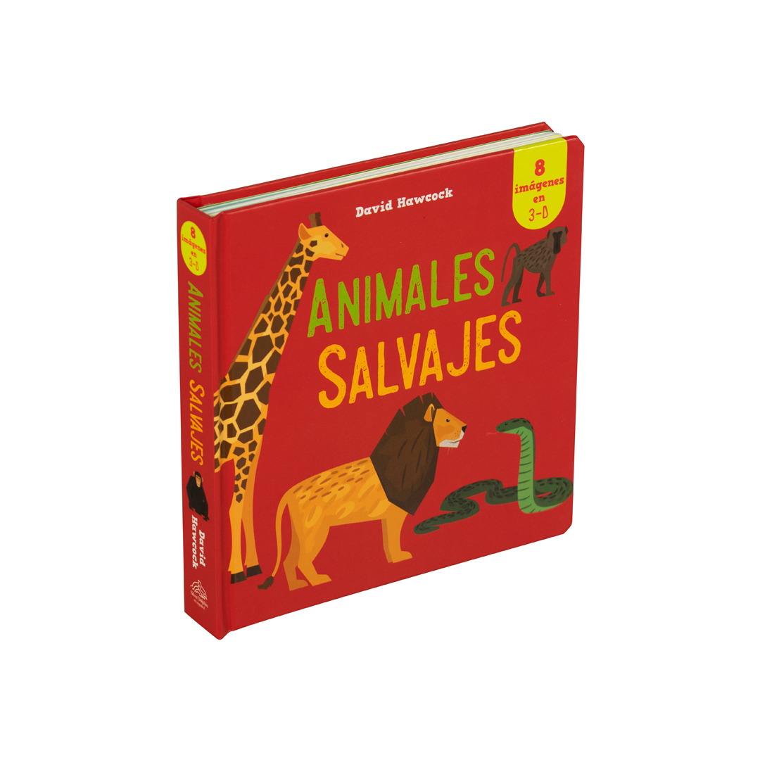 Libro Infantil: Increible En 3d Pop-up: Animales Salvajes