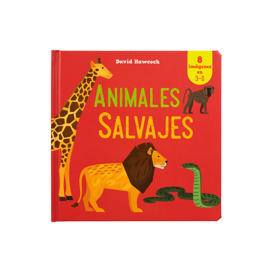 Foto 4 pulgar | Libro Infantil: Increible En 3d Pop-up: Animales Salvajes