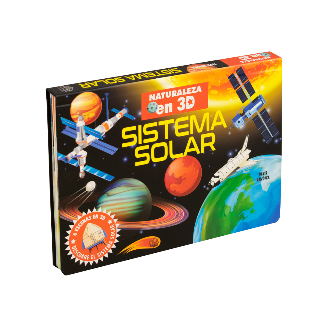 Libro Infantil: Naturaleza En 3d El Pop-up Sistema Solar