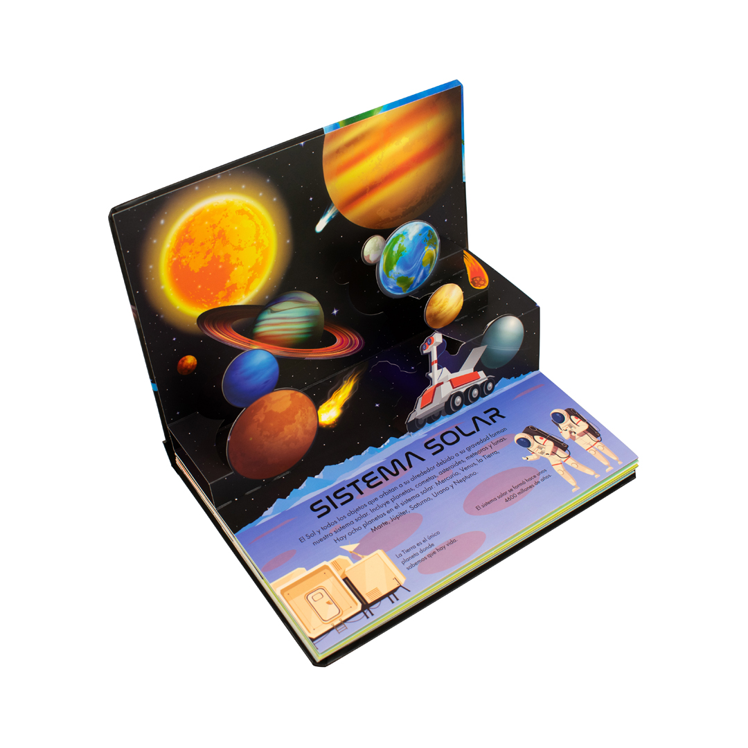 Foto 3 pulgar | Libro Infantil: Naturaleza En 3d El Pop-up Sistema Solar
