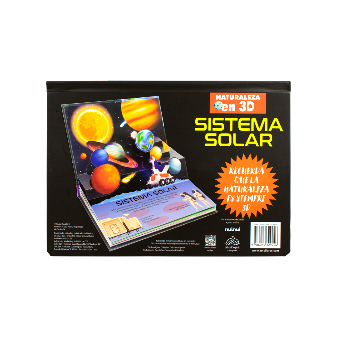 Foto 5 pulgar | Libro Infantil: Naturaleza En 3d El Pop-up Sistema Solar