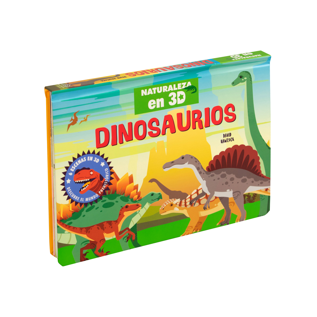 Libro Infantil:naturaleza En 3d Pop-up: Dinosaurios