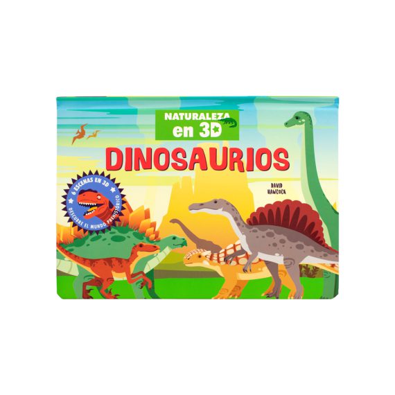 Foto 3 | Libro Infantil:naturaleza En 3d Pop-up: Dinosaurios