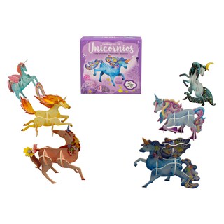 Foto 4 | Libro Infantil Con Actividades Para Construir Unicornios En 3d 0685071047682