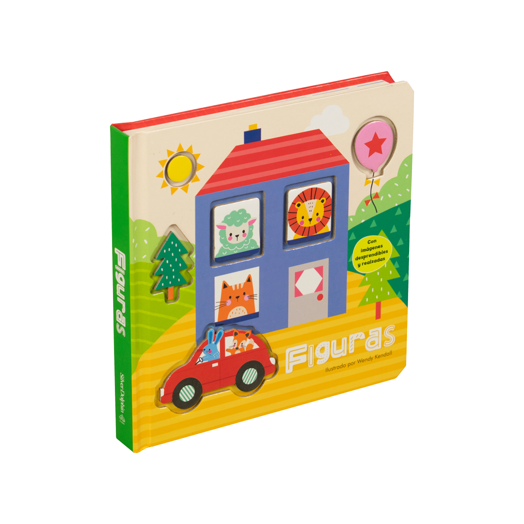 Libro Infantil con Relieve Figuras Silver Dolphin