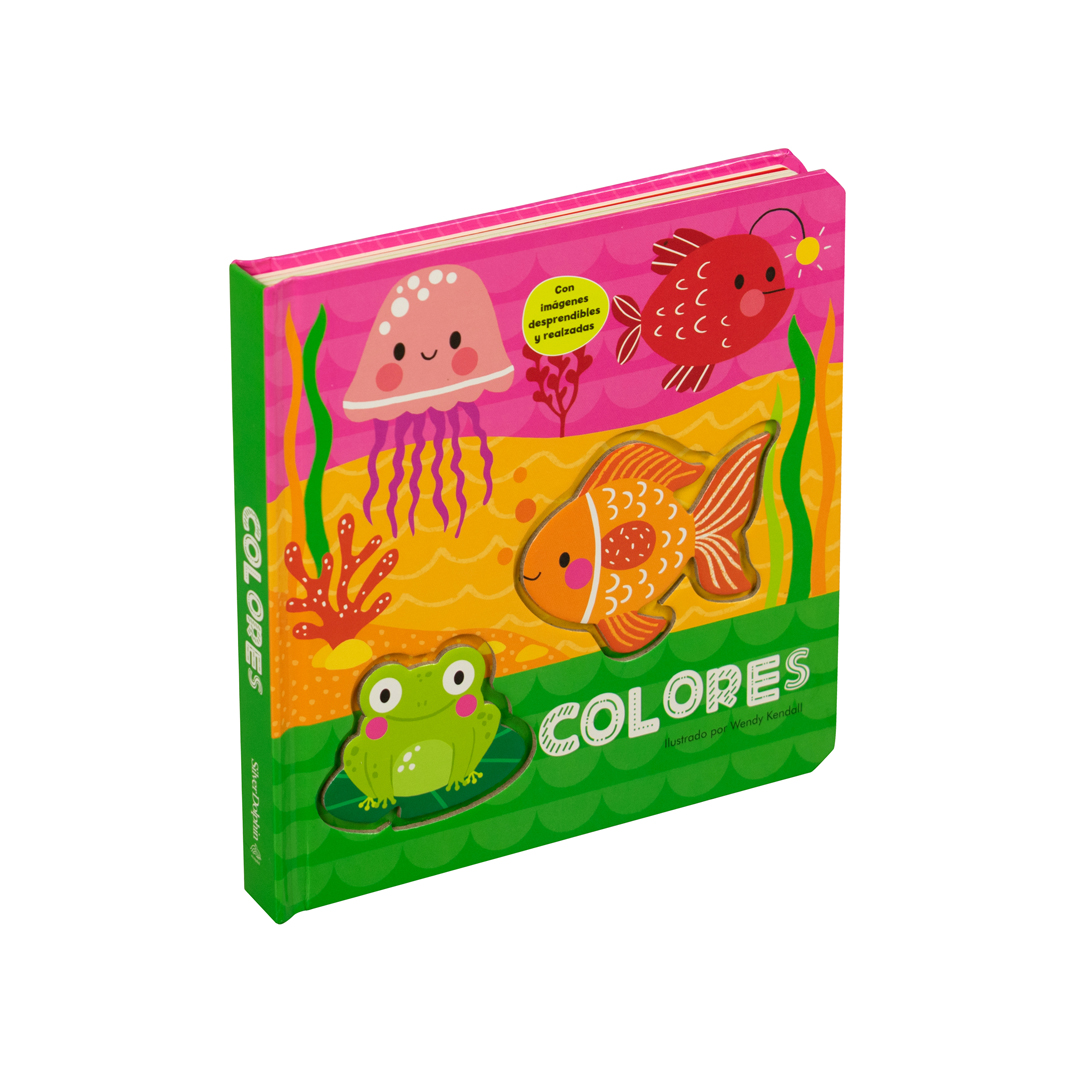 Foto 2 pulgar | Libro Infantil con Relieve Colores Silver Dolphin