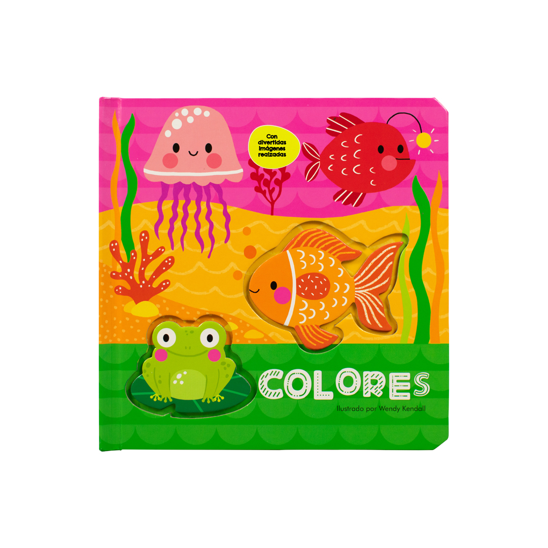 Foto 4 pulgar | Libro Infantil con Relieve Colores Silver Dolphin