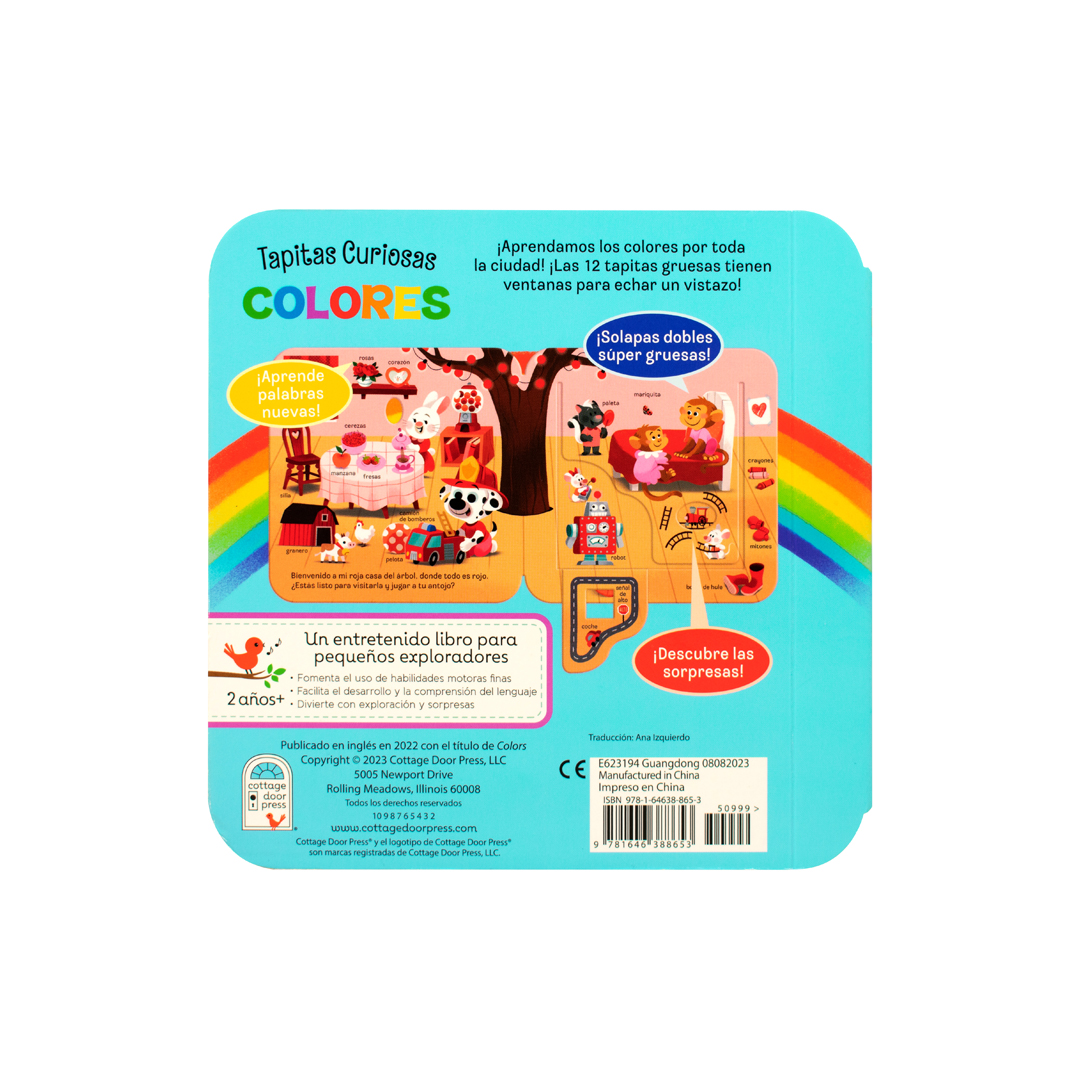 Foto 4 | Libro Infantil Tapitas Curiosas: Colores