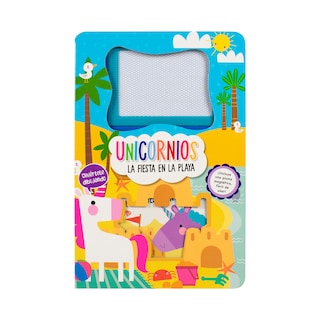 Foto 3 | Libro Infantil Diviértete Dibujando Unicornios: La Fiesta en la Playa