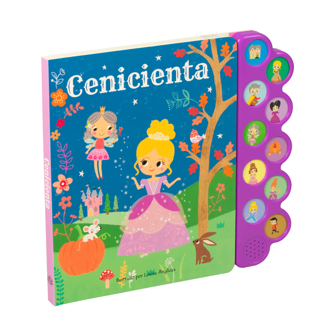 Foto 2 pulgar | Libro Infantil: Cenicienta con 10 Botones y Sonido