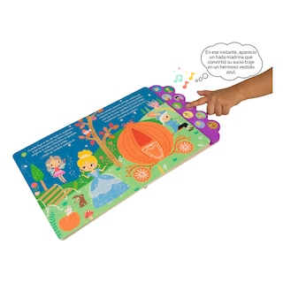 Foto 2 | Libro Infantil: Cenicienta con 10 Botones y Sonido
