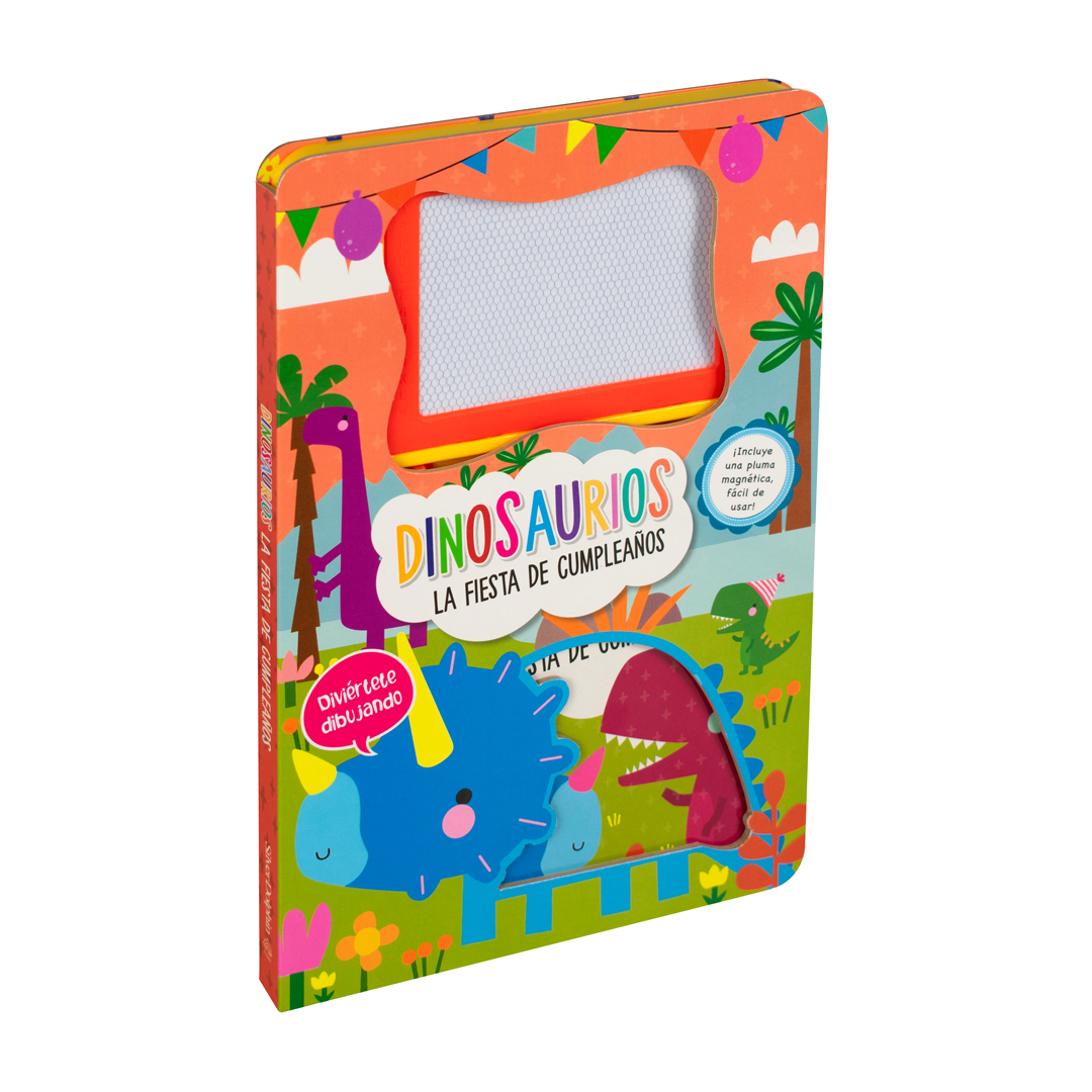 Libro Infantil Diviértete Dibujando Dinosaurios: La Fiesta De Cumpleaños