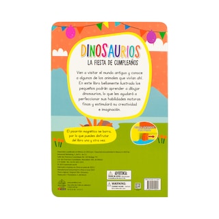 Foto 4 | Libro Infantil Diviértete Dibujando Dinosaurios: La Fiesta De Cumpleaños