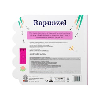 Foto 4 | Libro Infantil: Rapunzel Con 10 Botones con Sonido