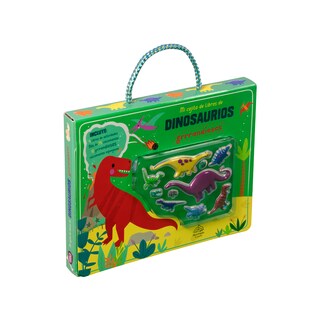 Foto 1 | Libro Infantil con Actividades y Calcomanías: Mi Cajita de Libros de Dinosaurios Grrrandiosos