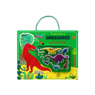 Foto 3 | Libro Infantil con Actividades y Calcomanías: Mi Cajita de Libros de Dinosaurios Grrrandiosos