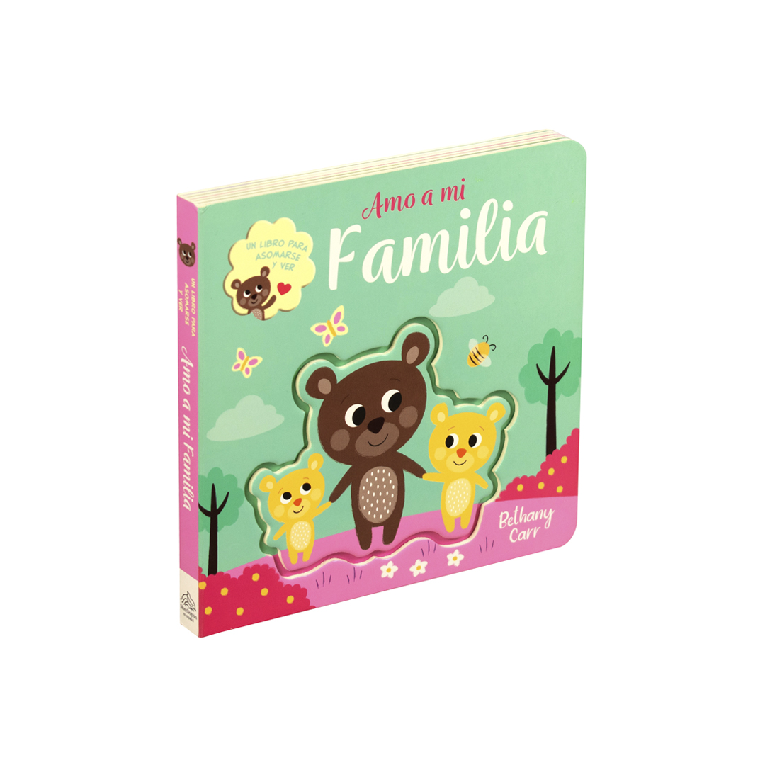 Foto 2 pulgar | Cuento Infantil para Asomarse y Ver: Amo a Mi Familia