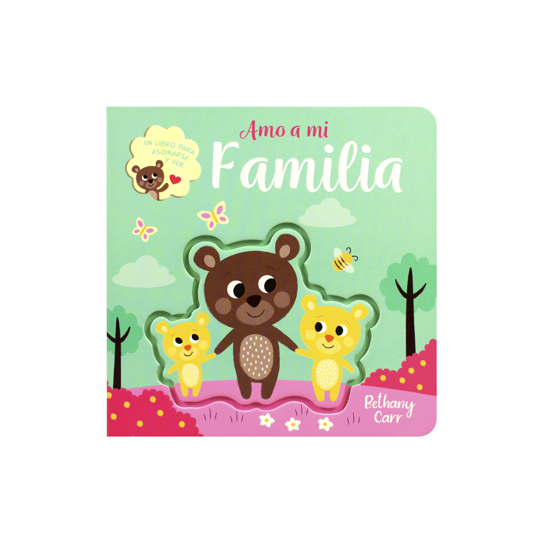 Foto 4 pulgar | Cuento Infantil para Asomarse y Ver: Amo a Mi Familia