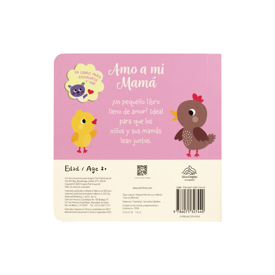 Foto 5 pulgar | Cuento Infantil para Asomarse y Ver: Amo a Mi Mamá