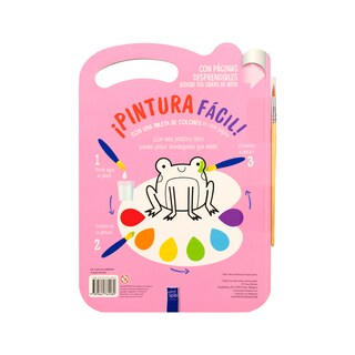 Foto 4 | Libro Para Colorear: Pintura Fácil Gallina