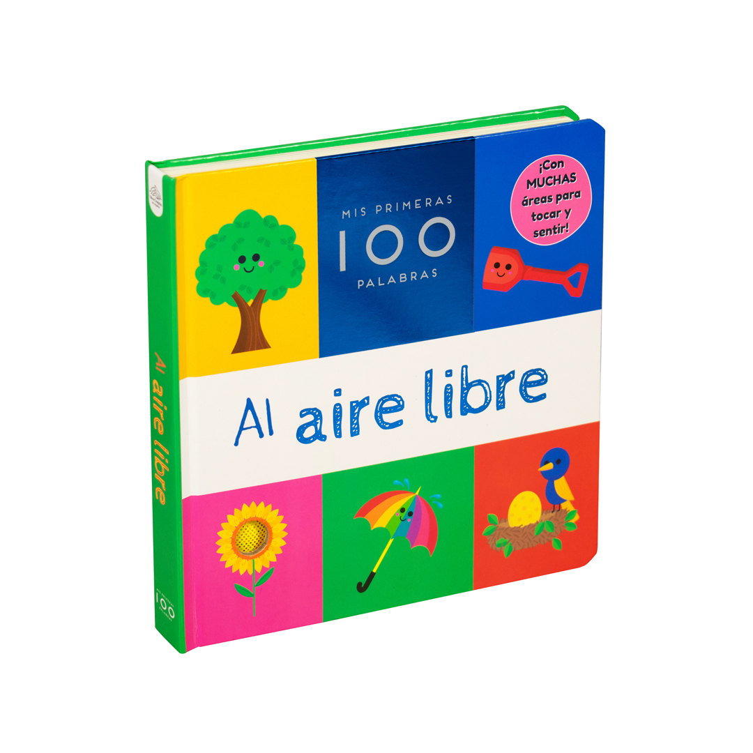 Libro Infantil Con Textura: Mis Primeras 100 Palabras-al Aire Libre