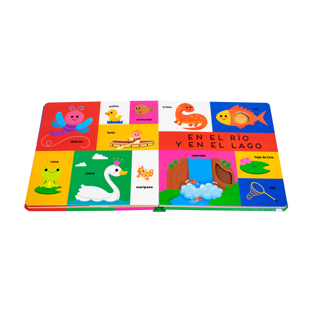 Foto 3 pulgar | Libro Infantil Con Textura: Mis Primeras 100 Palabras-al Aire Libre