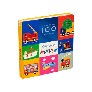 Foto 1 | Libro Infantil Con Textura: Mis Primeras 100 Palabras- Cosas Que Se Mueven