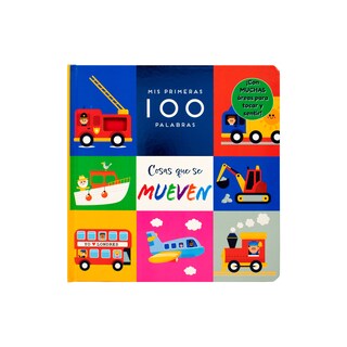 Foto 3 | Libro Infantil Con Textura: Mis Primeras 100 Palabras- Cosas Que Se Mueven