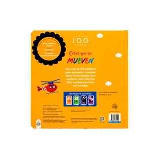 Foto 4 | Libro Infantil Con Textura: Mis Primeras 100 Palabras- Cosas Que Se Mueven
