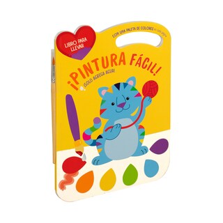 Foto 1 | Libro Para Colorear: Pintura Fácil Gato
