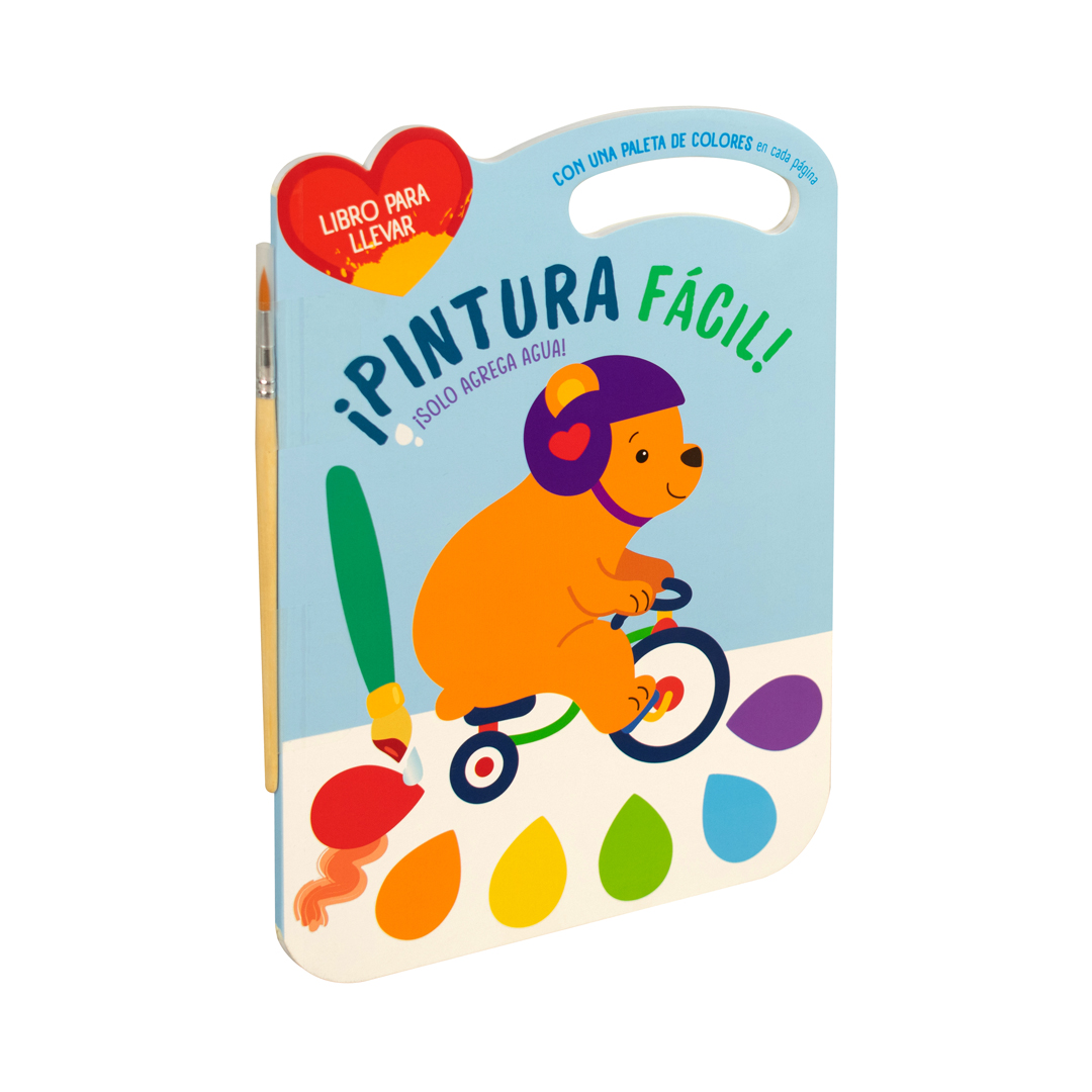 Libro Para Colorear: Pintura Fácil Oso