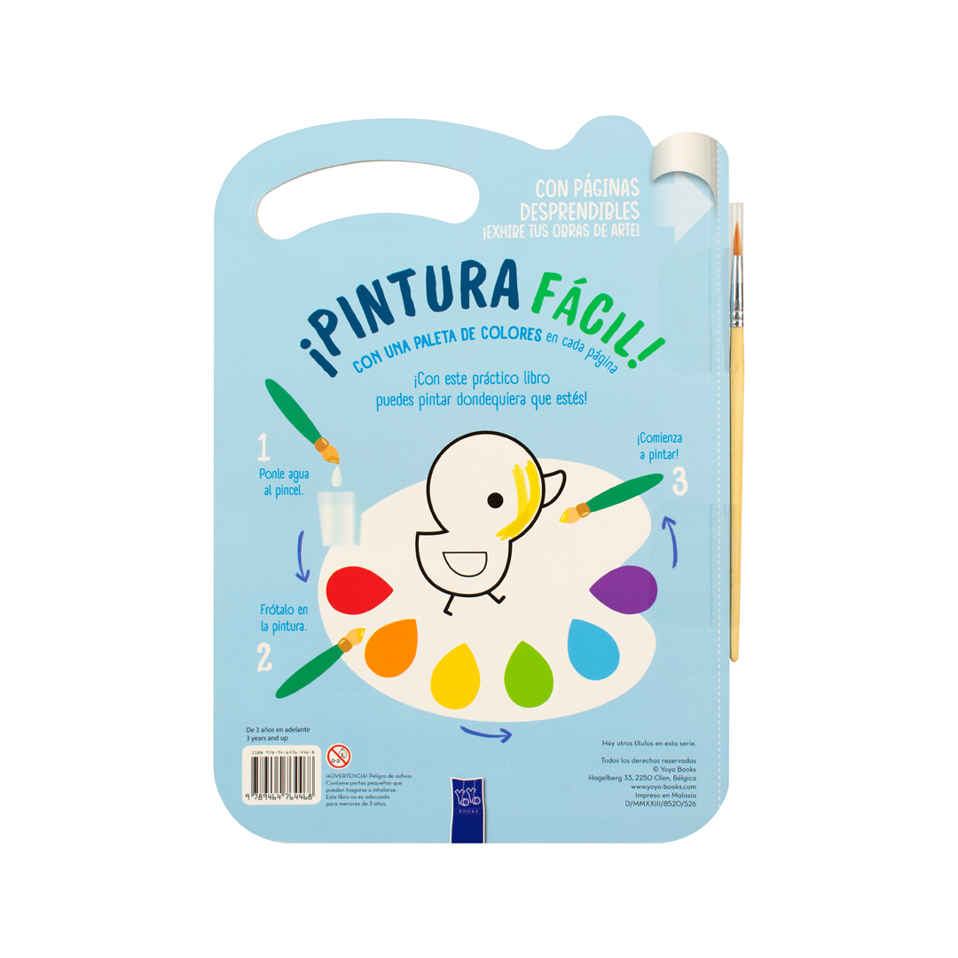 Foto 5 pulgar | Libro Para Colorear: Pintura Fácil Oso