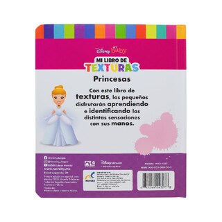 Foto 3 | Mi Primer Libro De Texturas Baby Disney Princesas