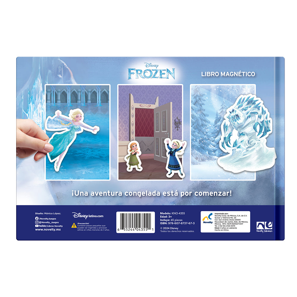 Foto 4 pulgar | Libro Magnetico Frozen